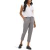imageLee Womens Wrinkle Free 23quot Capri PantHd Lee Gray