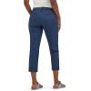 imageLee Womens Wrinkle Free 23quot Capri PantMood Indigo