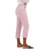 imageLee Womens Wrinkle Free 23quot Capri PantSoft Mauve
