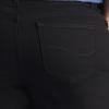 imageLee Womens Wrinkle Free Relaxed Fit Straight Leg PantAuthentic Black