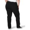 imageLee Womens Wrinkle Free Relaxed Fit Straight Leg PantBlack Onyx