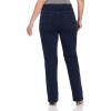 imageLee Womens Wrinkle Free Relaxed Fit Straight Leg PantPremium Dark