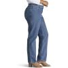 imagePlus Size Relaxed Fit All Cotton Straight Leg JeanAero