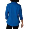 imageRiders by Lee Indigo Womens Bella Easy Care Quarter Sleeve Woven ShirtTrue Blue