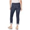 imageRiders by Lee Indigo Womens Fringe Cuff Boyfriend JeanDark