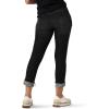 imageRiders by Lee Indigo Womens Fringe Cuff Boyfriend JeanWashed Black