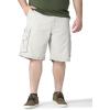 imageLee Mens Big and Tall New Belted Wyoming Cargo ShortCadet Light Gray