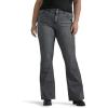 imageLee Womens Plus Size Legendary Mid Rise Flare JeanBlurred Darks