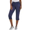 imageLee Womens Ultra Lux Comfort with Flextogo Cargo Capri PantMood Indigo