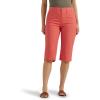 imageLee Womens Ultra Lux Comfort with Flextogo Utility Skimmer Capri PantPoppy