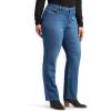 imageLee Womens Wrinkle Free Relaxed Fit Straight Leg PantMeridian