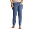 imagePlus Size Relaxed Fit All Cotton Straight Leg JeanLivia