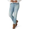 imageRiders by Lee Indigo Womens Fringe Cuff Boyfriend JeanLight Wash