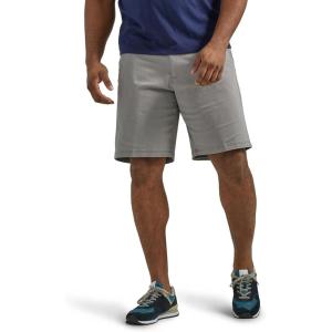 imageLee Mens Big ampamp Tall Extreme Motion Flat Front ShortIron