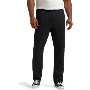 imageLee Mens Big ampamp Tall Extreme Motion Straight Taper JeanBlack