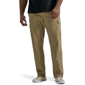 imageLee Mens Big ampamp Tall Extreme Motion Twill Cargo PantOscar Khaki