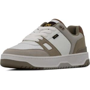 imageLee Mens Cortland SneakerWinter WhitePebbleBritish Tan