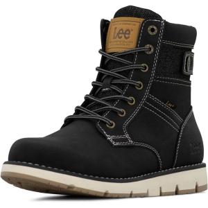imageLee Mens Hudson Chukka BootBlackBlack Denim