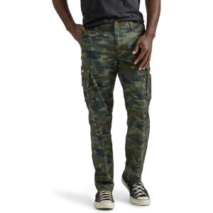 imageLee Mens Wyoming Relaxed Fit Cargo PantMoss Camo Ripstop