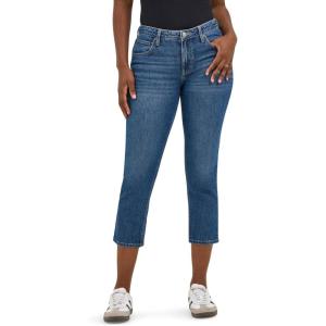 imageLee Womens Legendary 26quot Straight Crop JeanIndigo Quilt