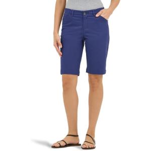 imageLee Womens Legendary 9quot Chino Bermuda ShortMedieval Deep Blue