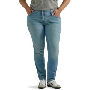 imageLee Womens Petite Legendary Mid Rise Straight Leg JeanAnchor