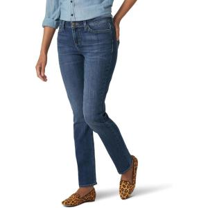 imageLee Womens Petite Legendary Mid Rise Straight Leg JeanSeattle