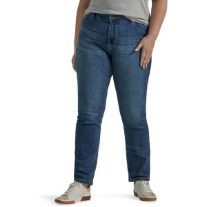 imageLee Womens Plus Size Legendary Mid Rise Straight Leg JeanSeattle