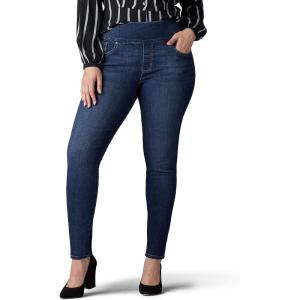 imageLee Womens Plus Size Sculpting Slim Fit Skinny Leg Pull on JeanLandslide