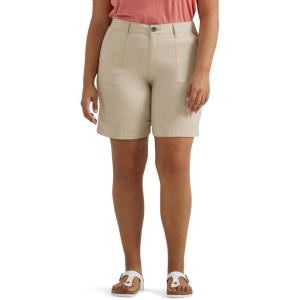 imageLee Womens Plus Size Ultra Lux Comfort with Flextogo Utility Bermuda ShortGreige