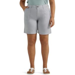 imageLee Womens Plus Size Ultra Lux Comfort with Flextogo Utility Bermuda ShortMaterial Gray
