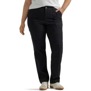 imageLee Womens Plus Size Ultra Lux Comfort with Flextogo Utility PantUnionall Black