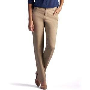 imageLee Womens Relaxed Fit All Day Straight Leg PantFlax