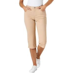 imageLee Womens Relaxed Fit Capri JeanCaf