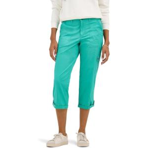 imageLee Womens Ultra Lux Comfort with Flextogo Cargo Capri PantGrassy Green