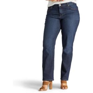 imageLee Womens Wrinkle Free Relaxed Fit Straight Leg PantVerona