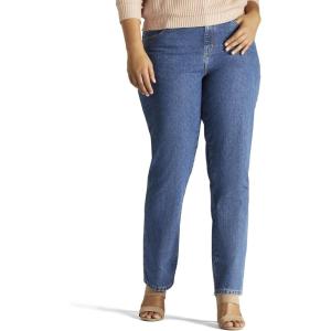 imagePlus Size Relaxed Fit All Cotton Straight Leg JeanLivia