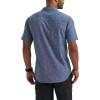 imageLee Mens All Purpose Classic Fit Short Sleeve ShirtDark Chambray