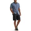 imageLee Mens All Purpose Classic Fit Short Sleeve ShirtDark Chambray