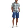 imageLee Mens All Purpose Classic Fit Short Sleeve ShirtDesert Sage Plaid