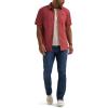 imageLee Mens All Purpose Classic Fit Short Sleeve ShirtPunch Solid
