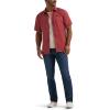 imageLee Mens All Purpose Classic Fit Short Sleeve ShirtPunch Solid