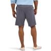 imageLee Mens Big amp Tall Extreme Motion Flat Front ShortCharcoal Gray