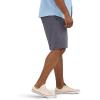 imageLee Mens Big amp Tall Extreme Motion Flat Front ShortCharcoal Gray