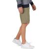 imageLee Mens Big amp Tall Extreme Motion Flat Front ShortMercantile Green