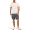imageLee Mens Big amp Tall Extreme Motion Flat Front ShortMood Indigo Stripe