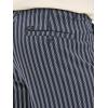 imageLee Mens Big amp Tall Extreme Motion Flat Front ShortMood Indigo Stripe