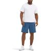 imageLee Mens Big amp Tall Extreme Motion Flat Front ShortOrion Blue