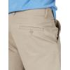 imageLee Mens Big amp Tall Extreme Motion Flat Front ShortPebble