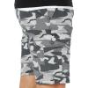 imageLee Mens Extreme Motion Swope Cargo ShortGraphite Camo